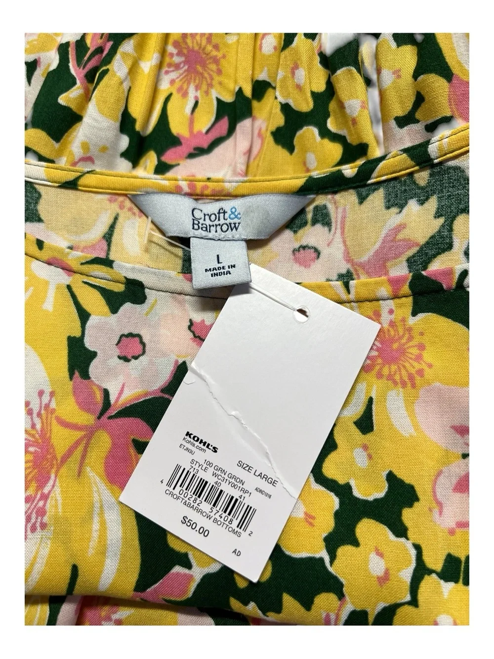 croft & barrow bright feminine